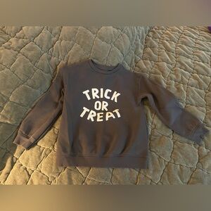 Kids Trick or Treat Sweatshirt - Gray